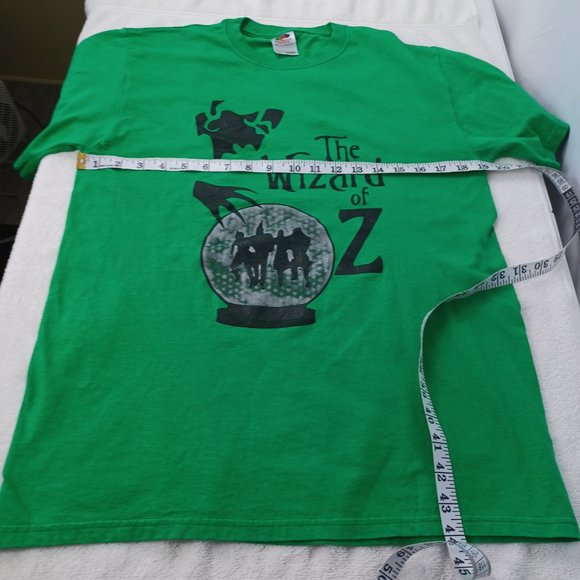 Unisex Green/Black Short sleeve T-Shirt Size M - Picture 6 of 10